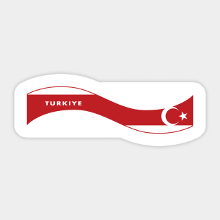 EURO2024 TURKIYE mens long sleeve Sticker